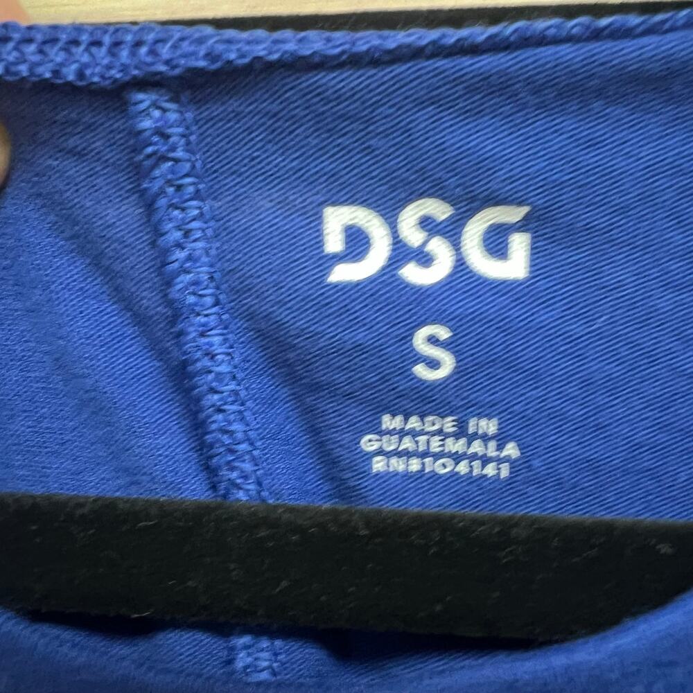 DSG Women's Sleeveless Performance Tank Top Blue Size Small NWT - Picture 4 of 4